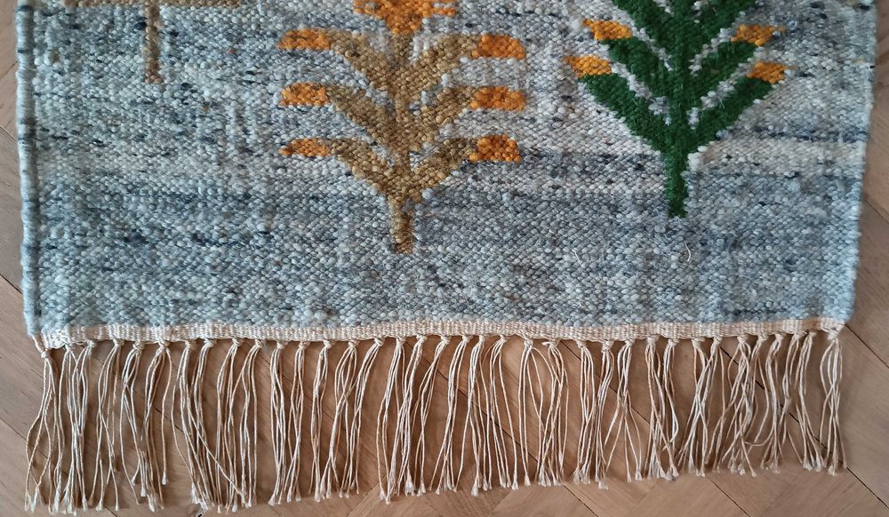 Kilim "Kurka wodna" - Maria Bujakowa, Polska Tkanina Artystyczna.