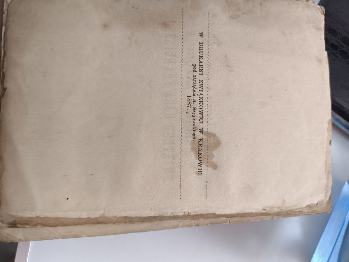 Brewijarzyk Trzeciego Zakonu Świętego Ojca Franciszka z 1887 roku