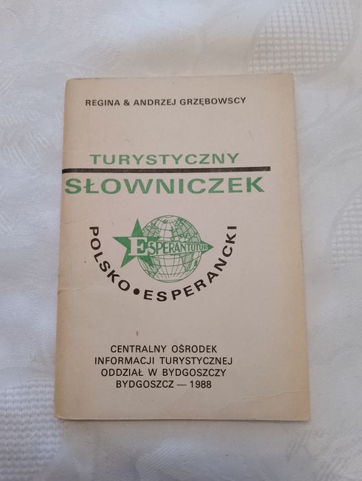 SŁOWNICZEK polsko - esperancki turystyczny, kieszonkowy, esperanto