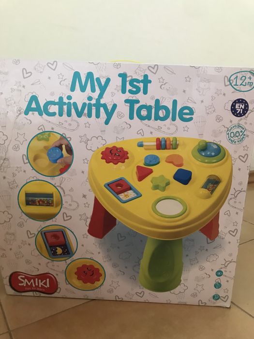 Інтерактивний розвиваючий столик 12міс+ , Ігровий руль - автотренажер