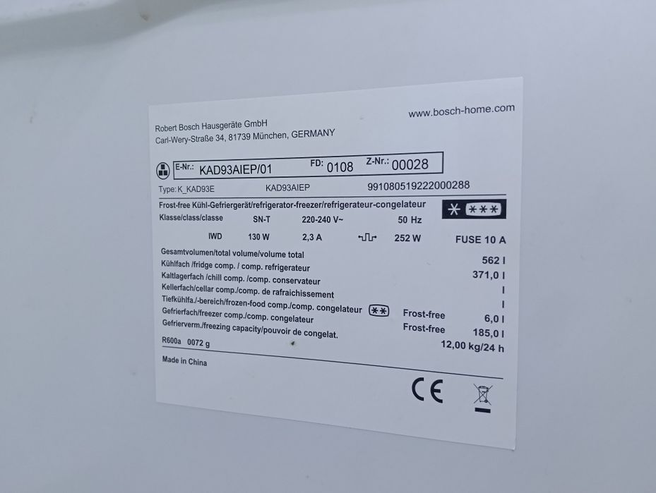 Combinado Americano Bosch