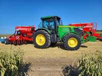 Usługi siewu rzepak. Strip-Till, Siew pasowy Czajkowski STK 400,