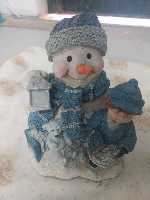 Artigo de decoração  - Boneco de neve