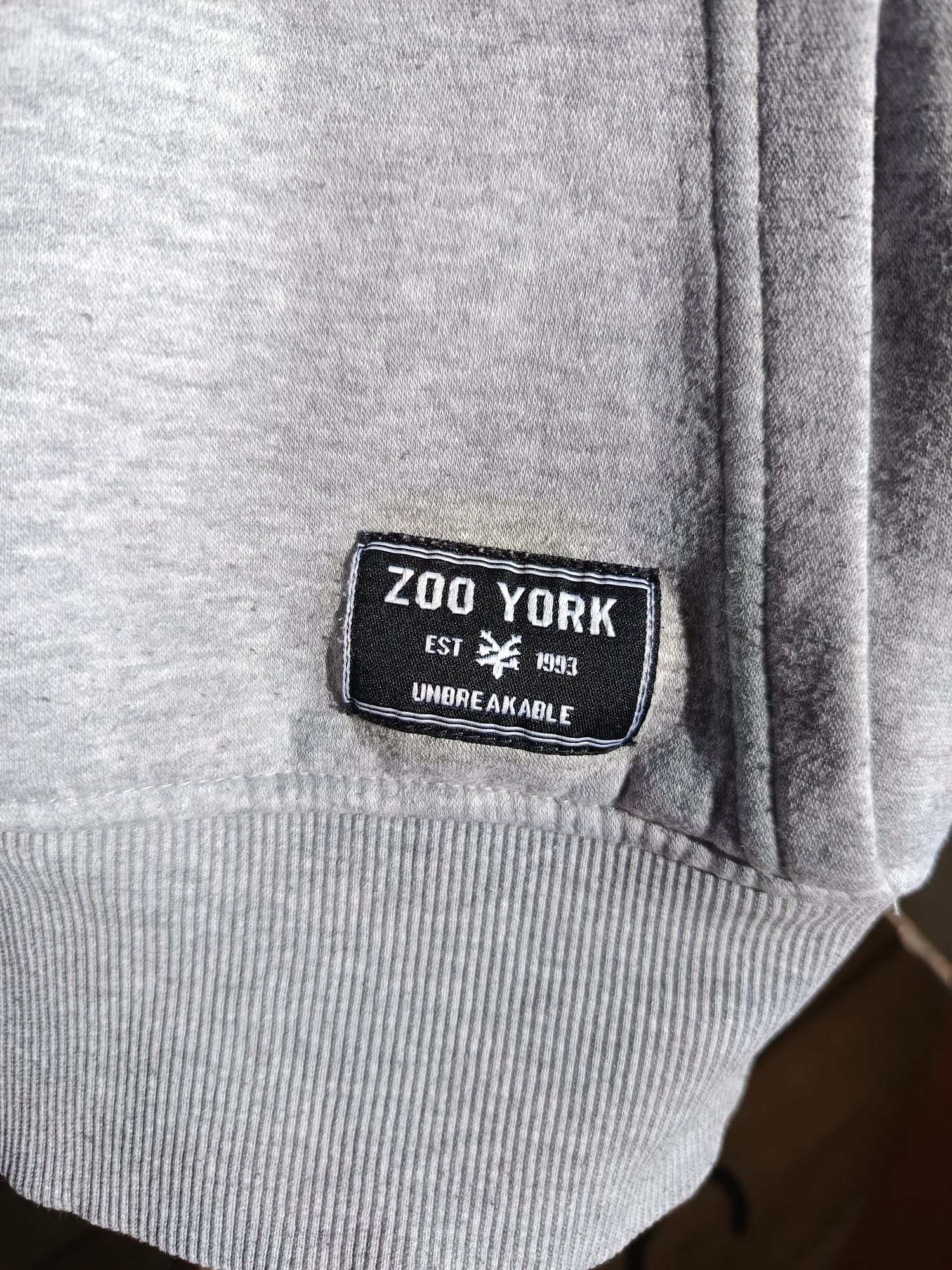 Bluza Half Zip Checkers Hoodie Zoo York size M Rap Hiphop SWAG Skate