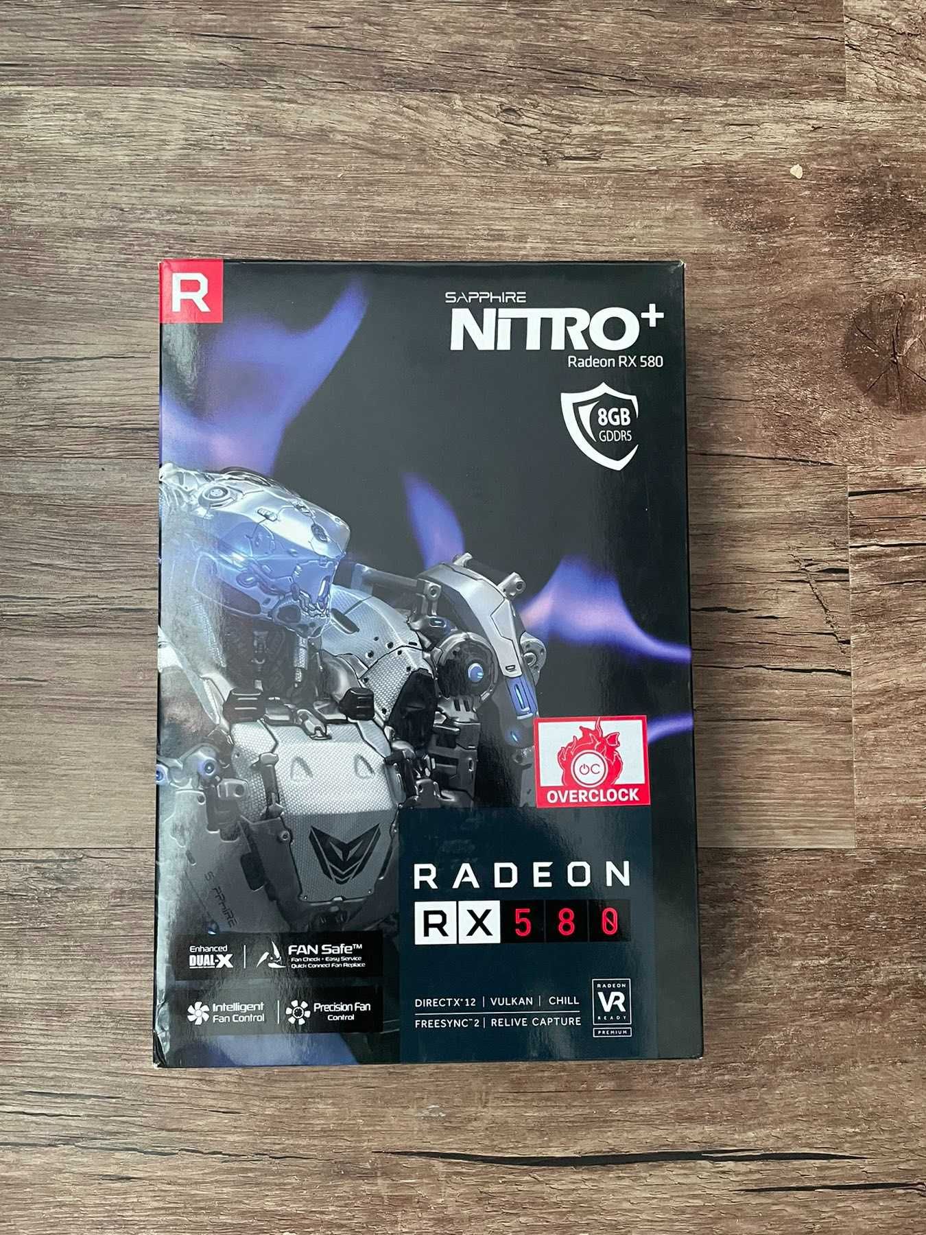 Відеокарта Rx 580 8gb Sapphire nitro+ Видеокарта