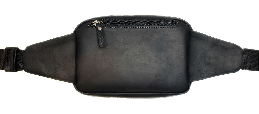 Сумка бананка на пояс на плече sb3(22) чорна