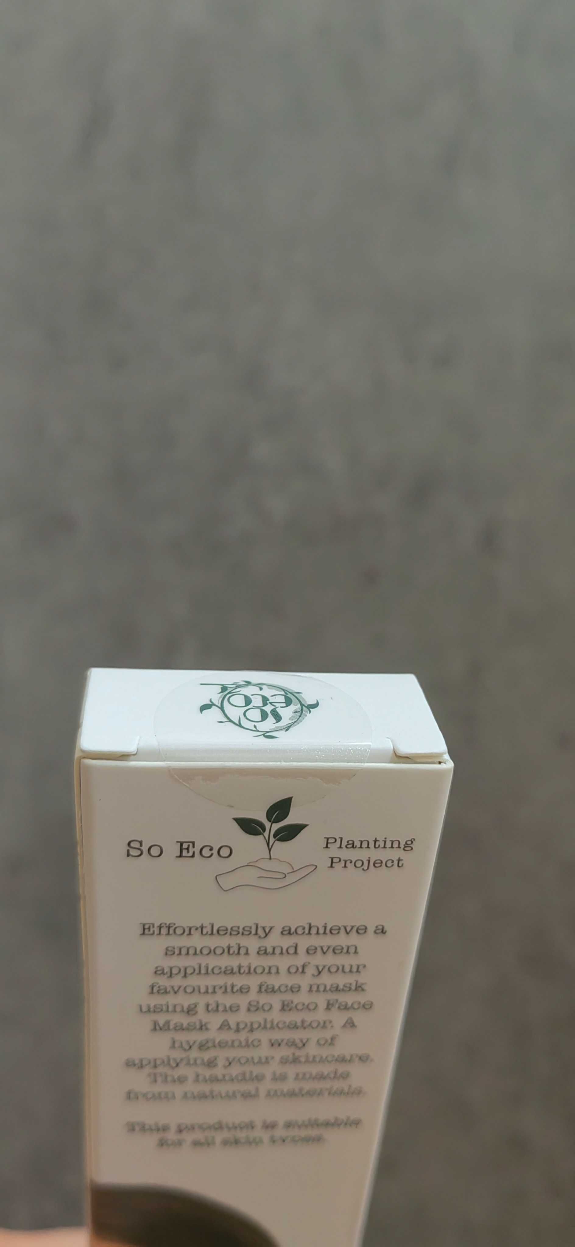 SO ECO face mask applicator pędzel do nakładania maek