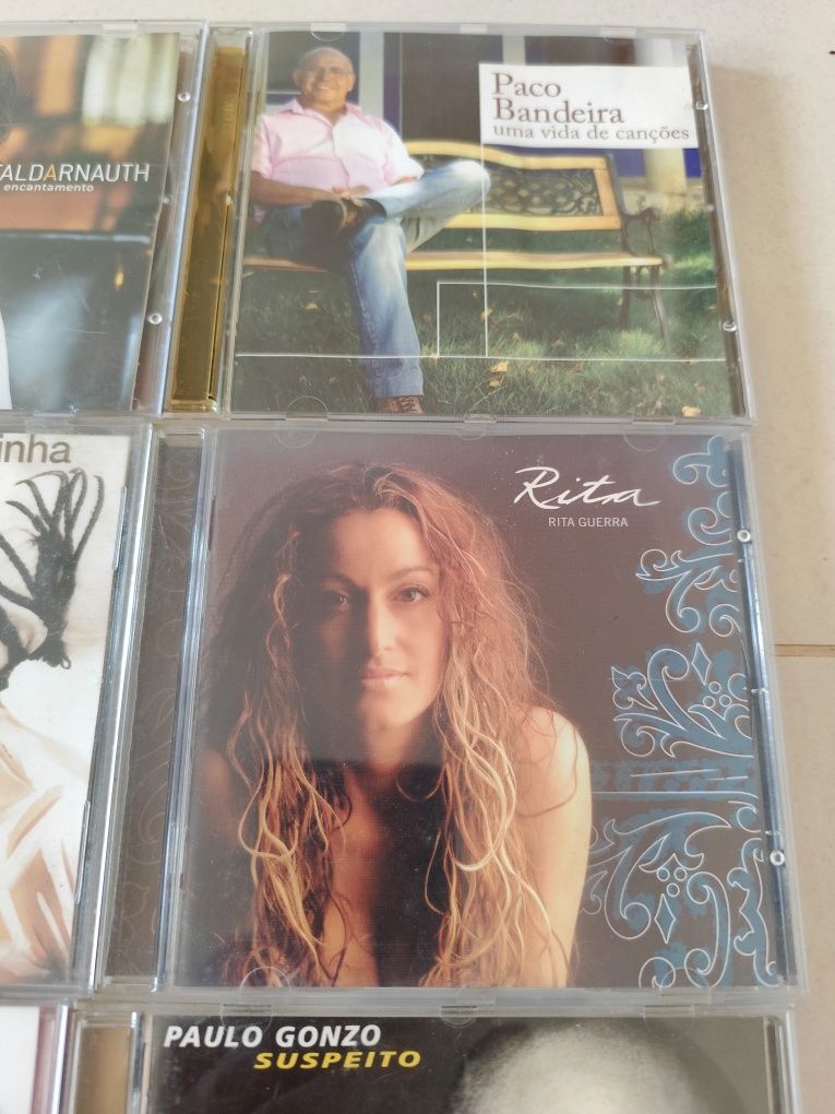 Lote de 10 CDs de Musica Ligeira Portuguesa