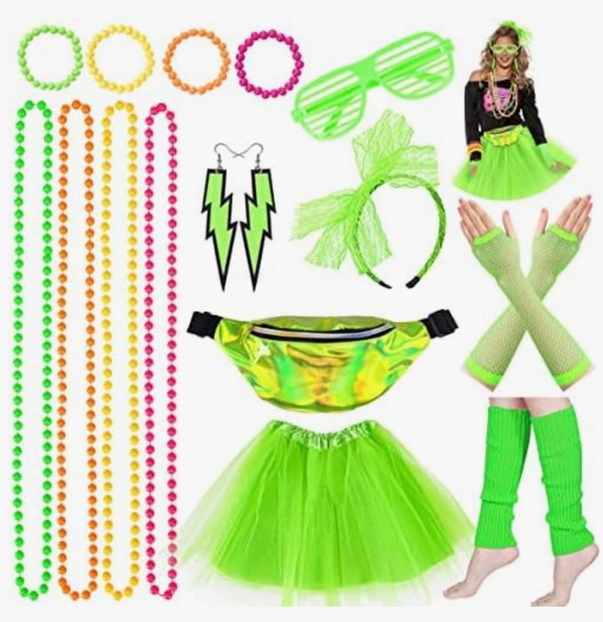 Strój lata 80,90,przebranie dla dziewczyny