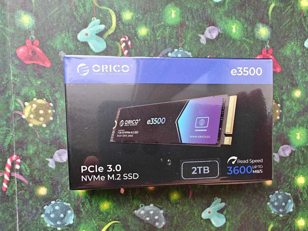 SSD M.2 2280 NVMe ORICO e3500 2 Tb PCIe 3.0x4 3600/2900 Mb/s