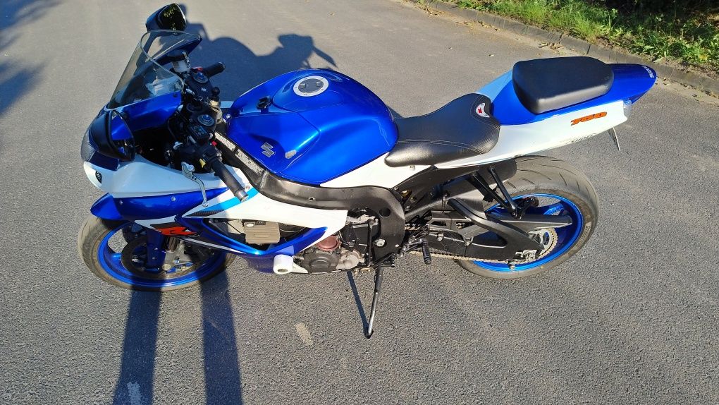 Suzuki GSX-R 750 K7 /2007 r/150 KM/ przebieg 51700 km