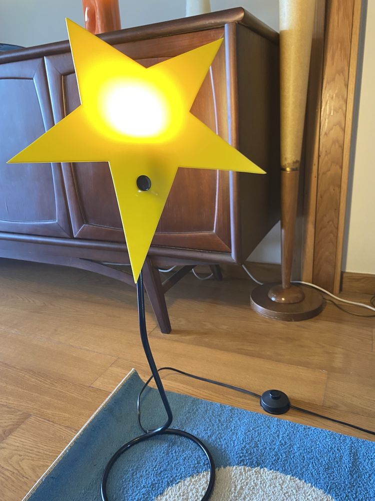 candeeiro  de pé estrela