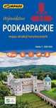 Mapa Podkarpackie 101 atrakcji turystycznych. Wydawnictwo Compass
