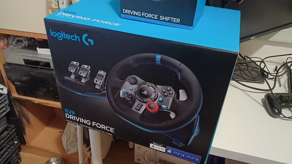 Logitech Volante G29 Driving Force + shifter PC/PS3/PS4