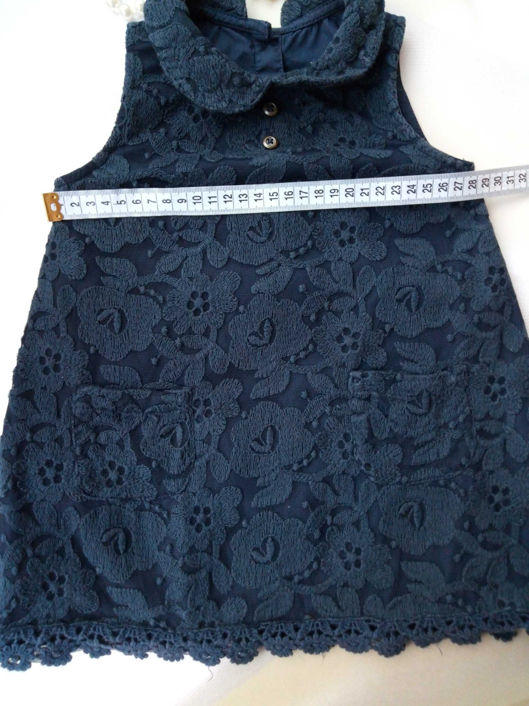 Нарядное кружевное платье Matalan  12-18мес
