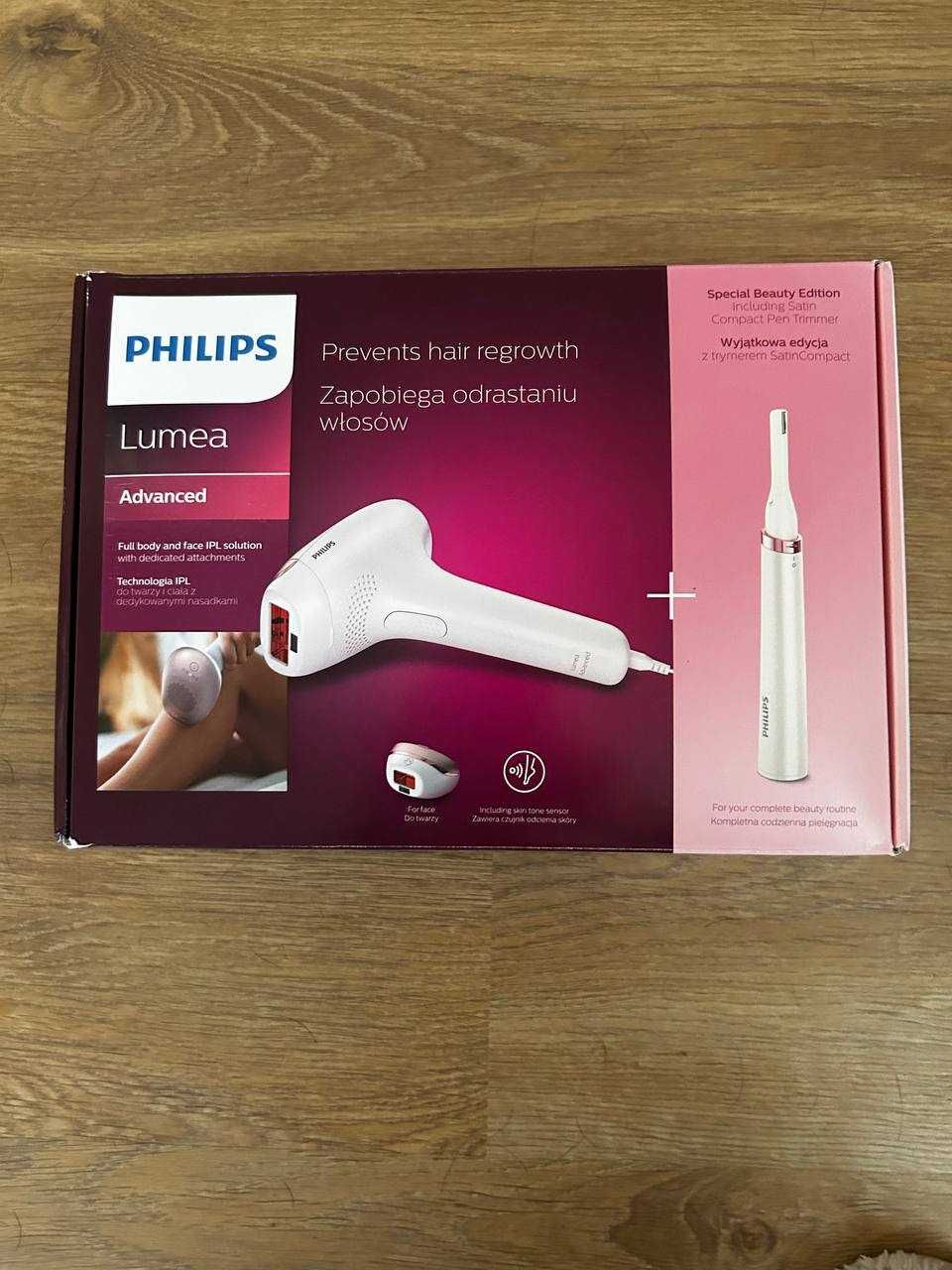 Depilator IPL PHILIPS LUMEA ADVANCED SC1997 - zestaw