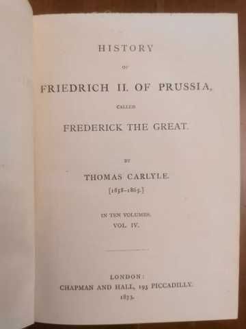 History of Friedrich II of Prussia