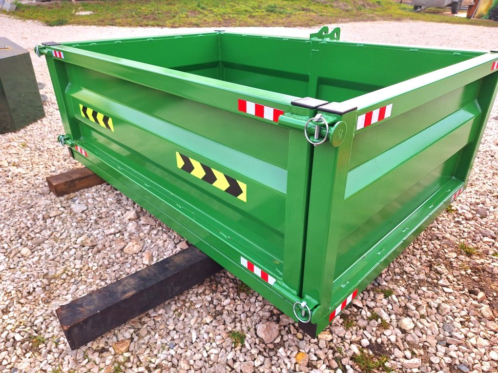 Na TUZ przód lub tył,  skrzynia transportowa, załadunkowa do ciągnika