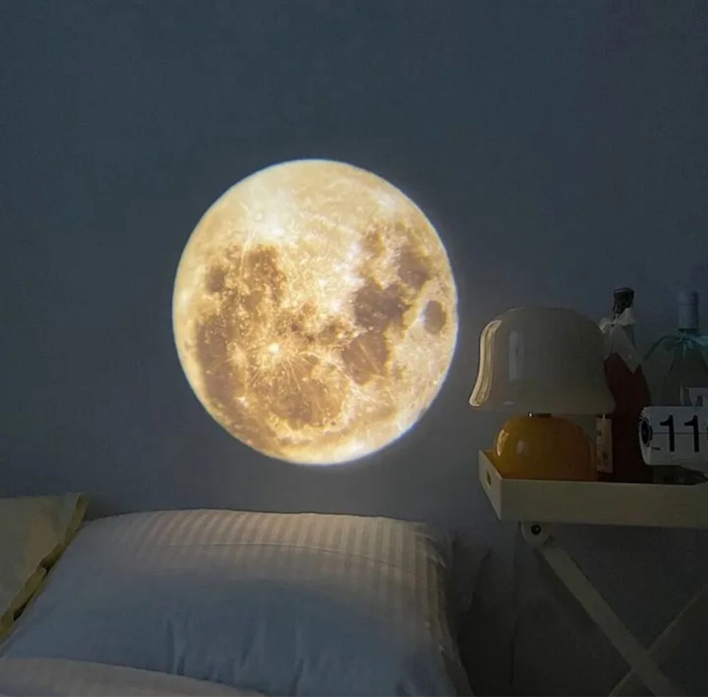 Нічник- проектор Місяць