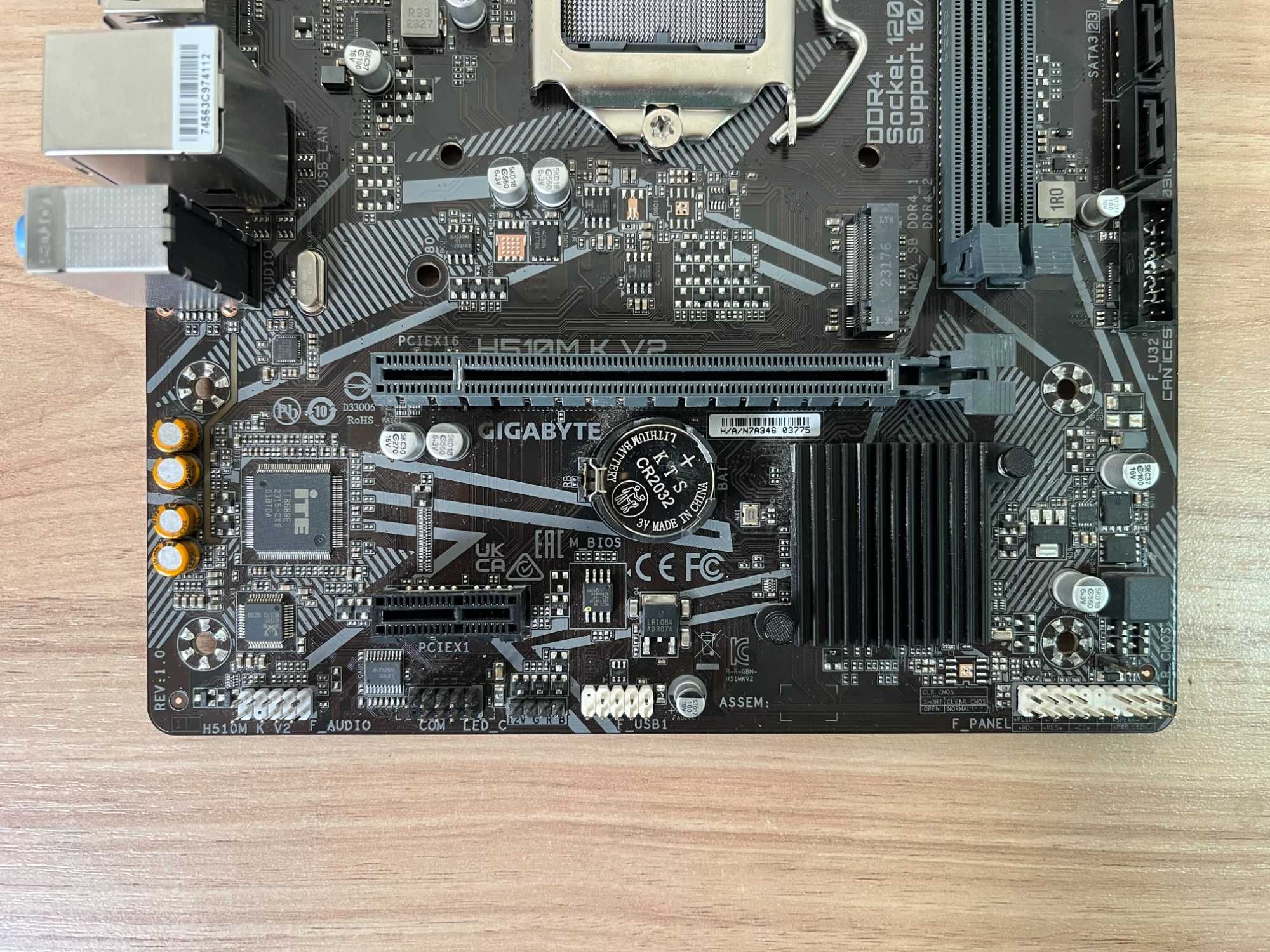 Материнская плата Gigabyte H510M K V2 LGA1200 DDR4 Core i7 i9 Support