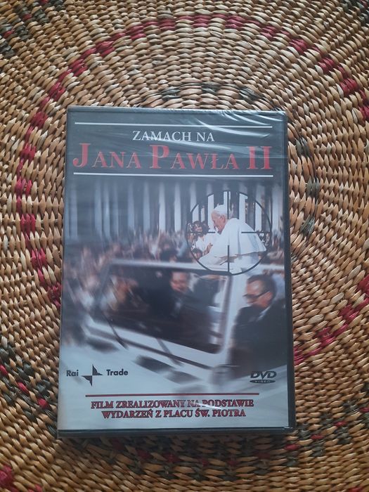 DVD z filmem Zamach na Jana Pawła II