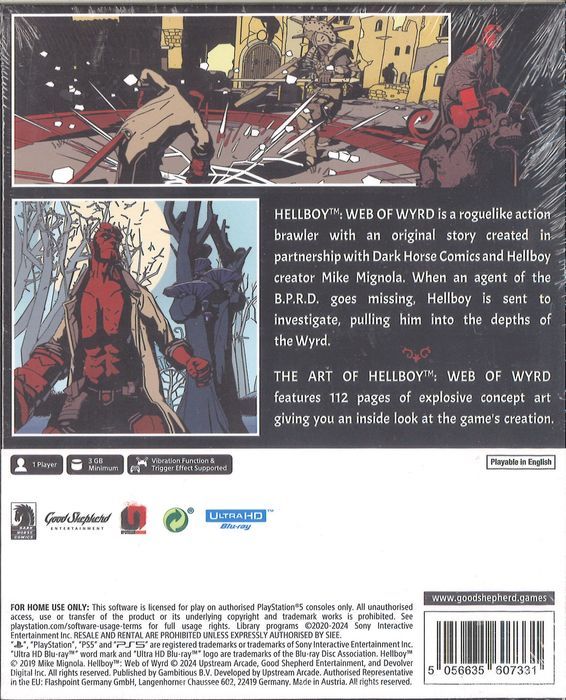 Mike Mignola's Hellboy: Web of Wyrd Collectors Edition (PS5)