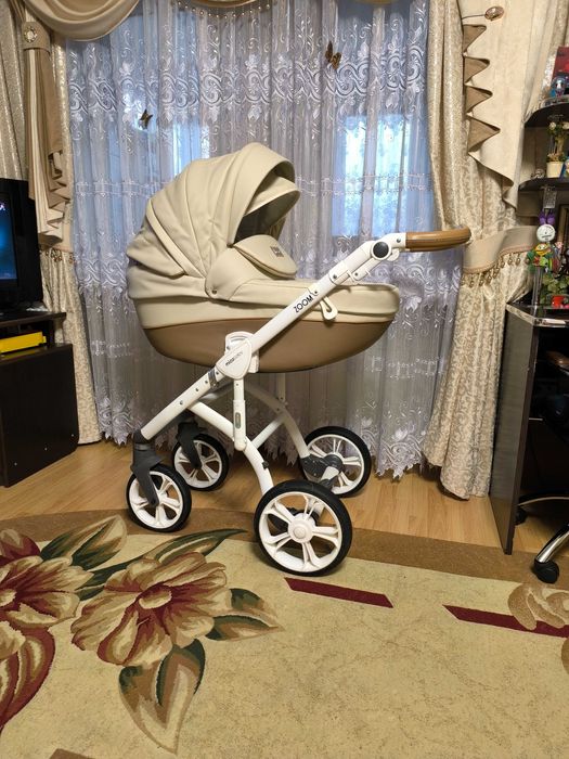 Коляска Mioobeby Zoom 2в1 (екошкіра)