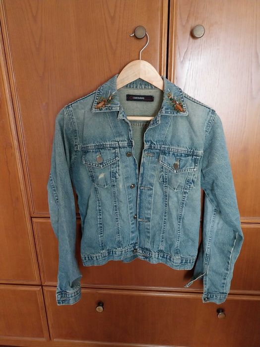 Casaco Bomber, ganga azul, L/40, Chankras