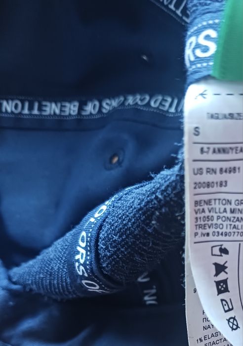 Boné Benetton criança