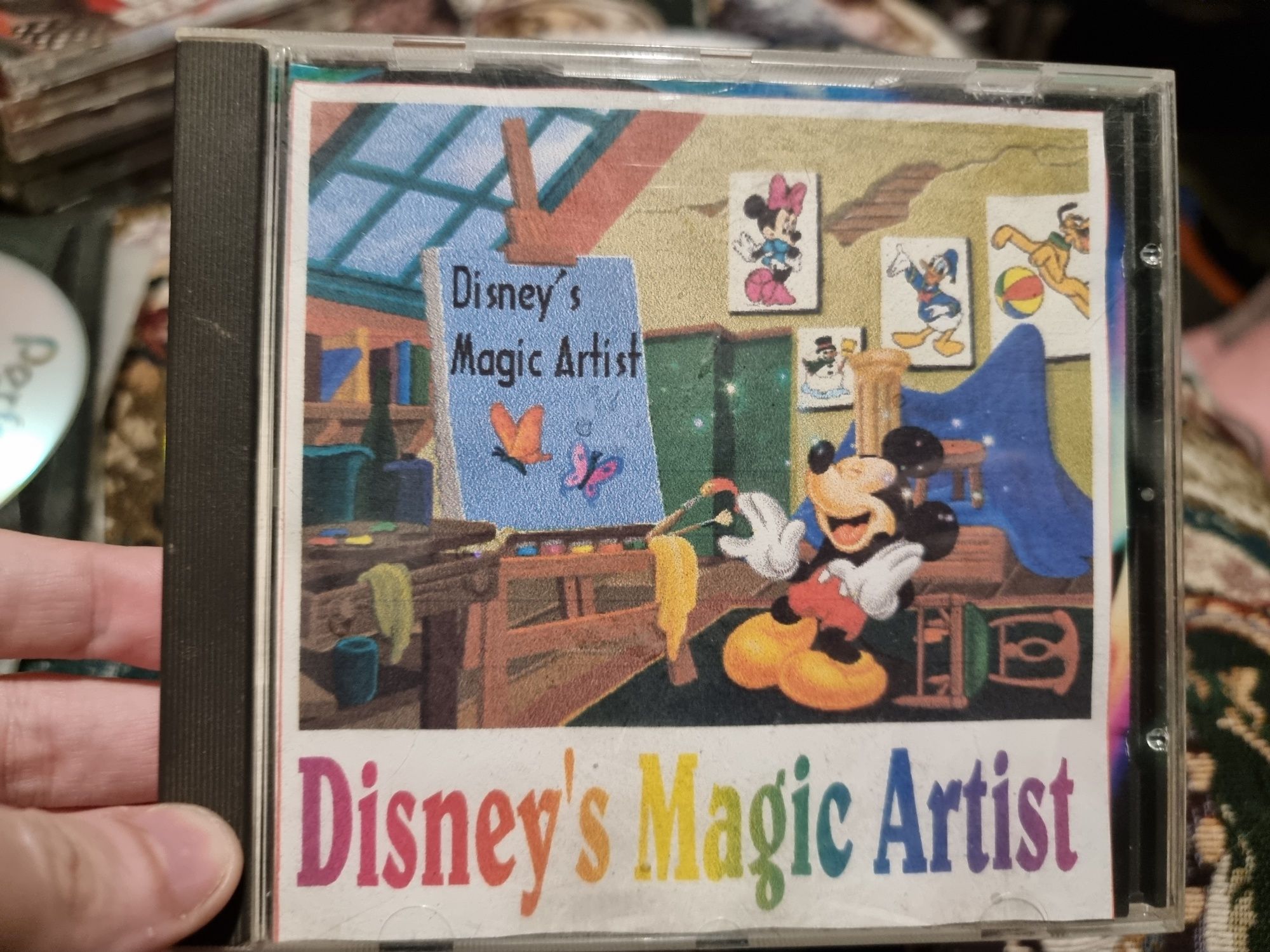 Диск "Disney's Magic Artist" программа для рисования на Windows 95