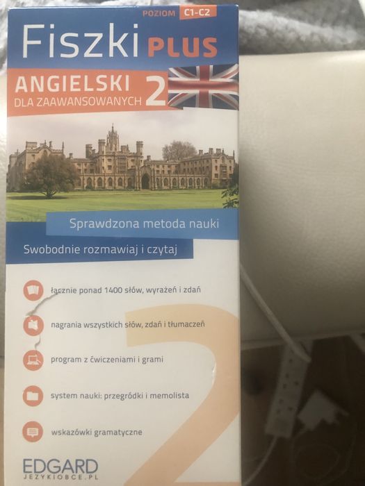 Fiszki Plus Angielski Poziom C1-C2