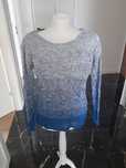 Sweter ombre vintage lata 90