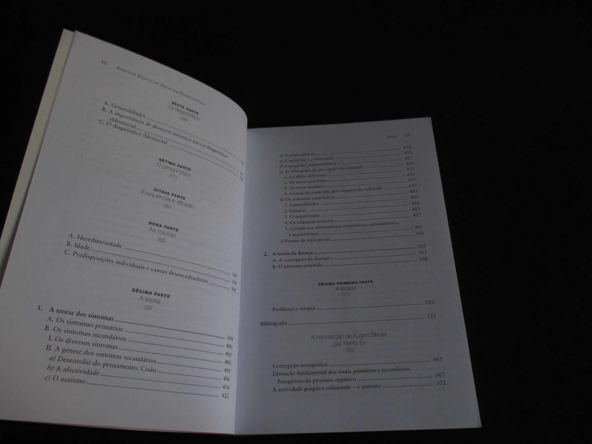 Livro Dementia Eugen Bleuler
