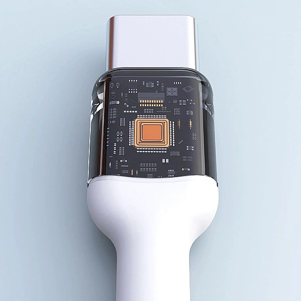 Kabel Dudao L9C Max 240W PD USB-C - USB-C 2m - biały