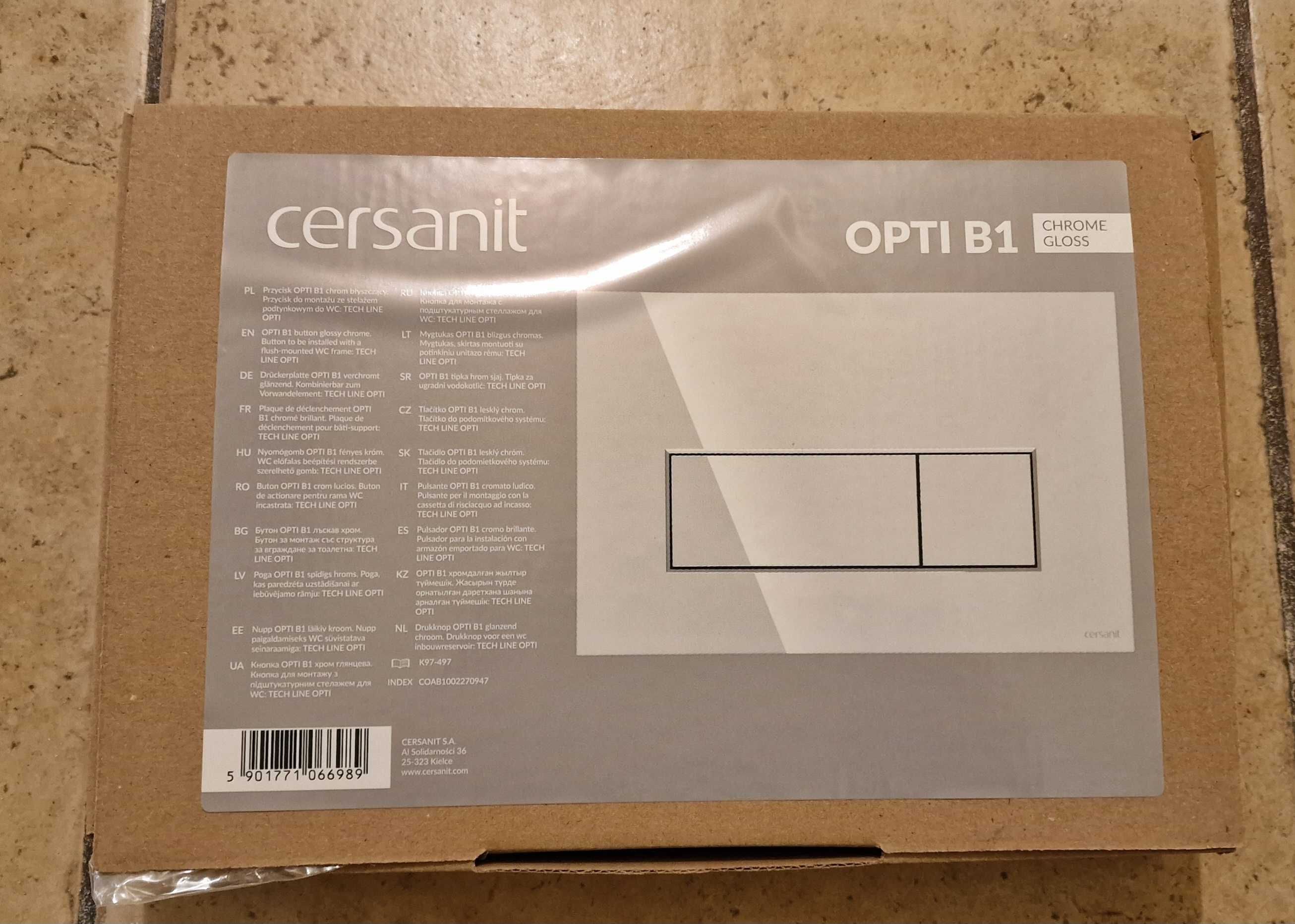 Sprzedam przycisk spłukujacy firmy Cersanit Opti B1