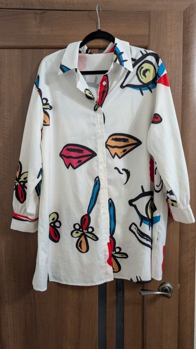 Подовжена рубашка жіноча