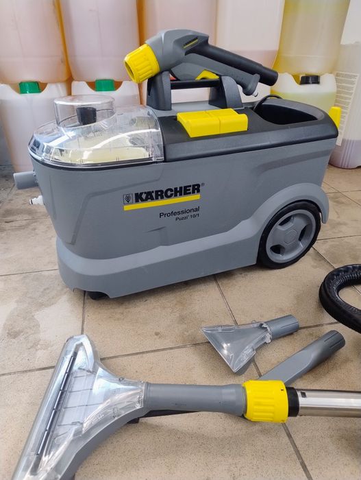 Karcher puzzi 10/1 raz użyty jak nowy 3 przystawki piorace