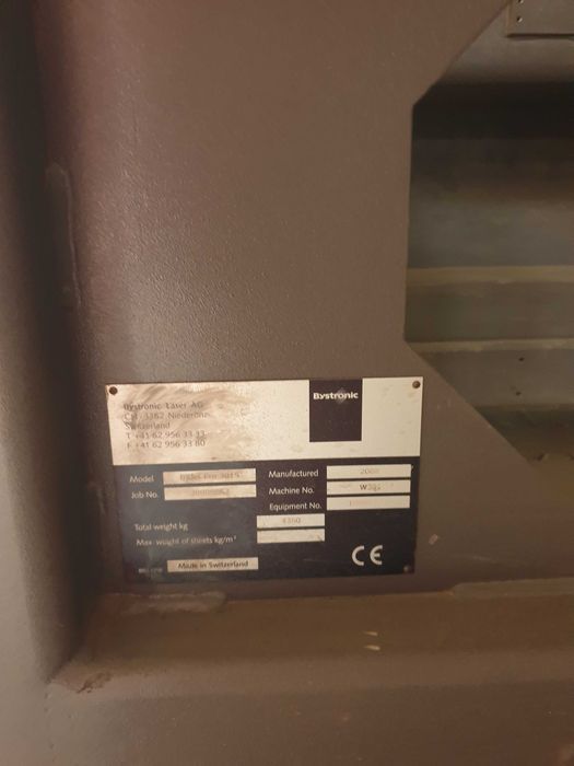 Wycinarka wodna Bystronic ByJet Pro 3015