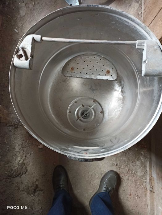 Бак від пральної машини нержавіючий