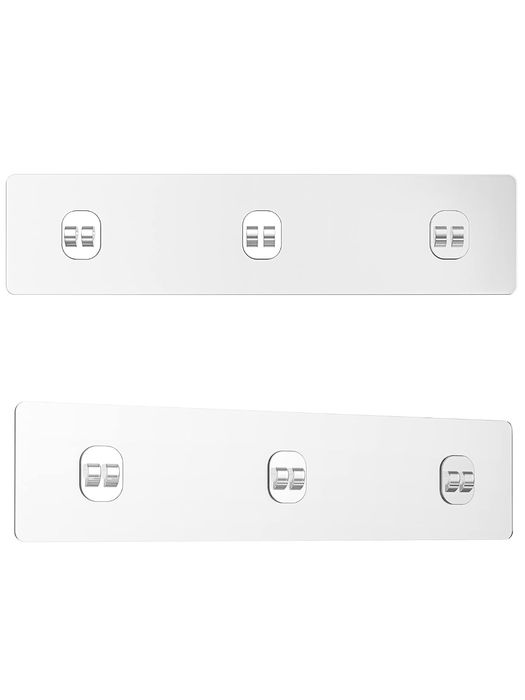 Pasek z haczykami, wodoodporny, nierdzewny, organizer łazienkowy