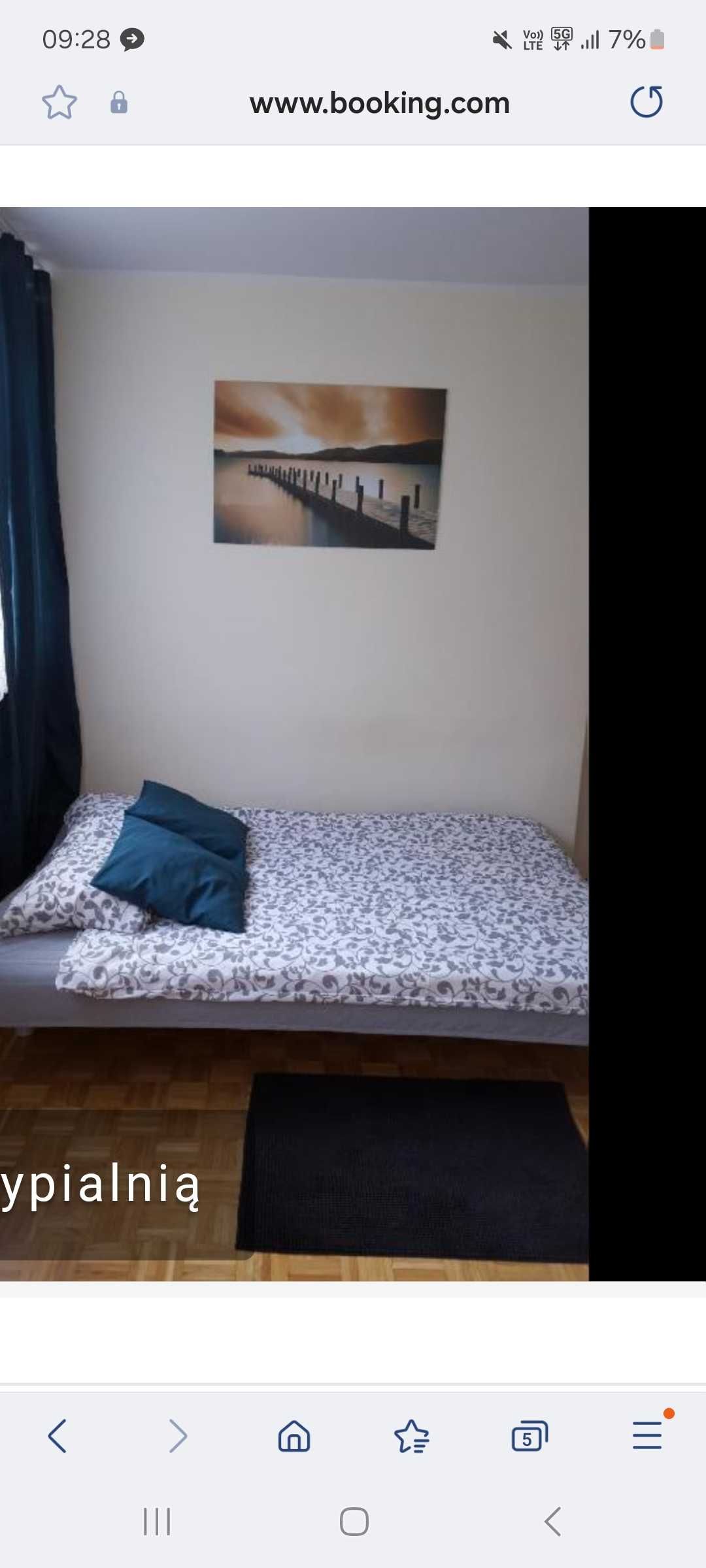 WOLNY od dzisiaj dla max 5os, 10min od Bielan, Rynek 2,5 km, aquapark