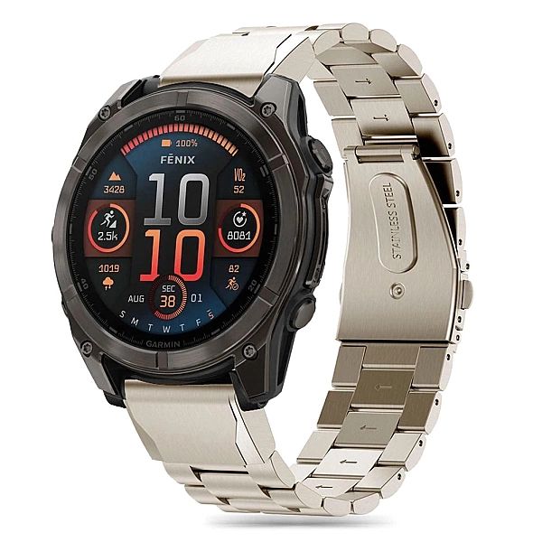 Bransoletka Tech-Protect Stainless na Garmin Fenix 5X / 5X PLUS / 6X /
