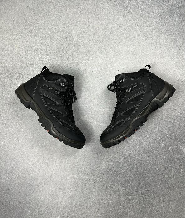 Ecco Gore Tex GTX (42) черевики чорні оригінал мембрана