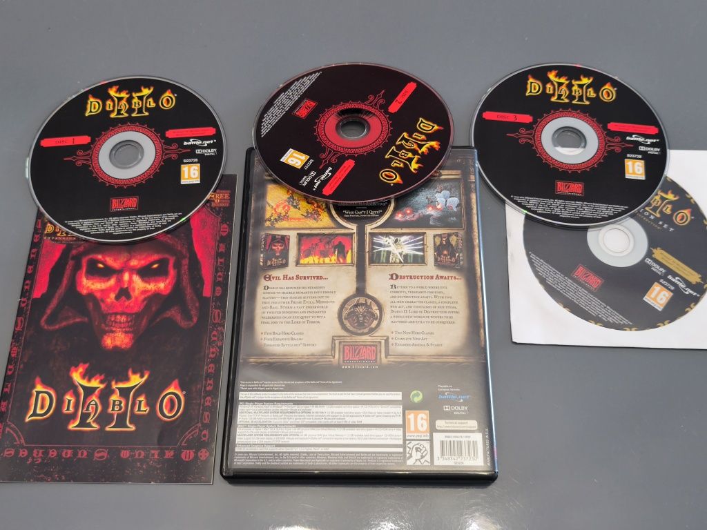 Diablo 2, Wiedźmin 2 oraz Fear na Pc