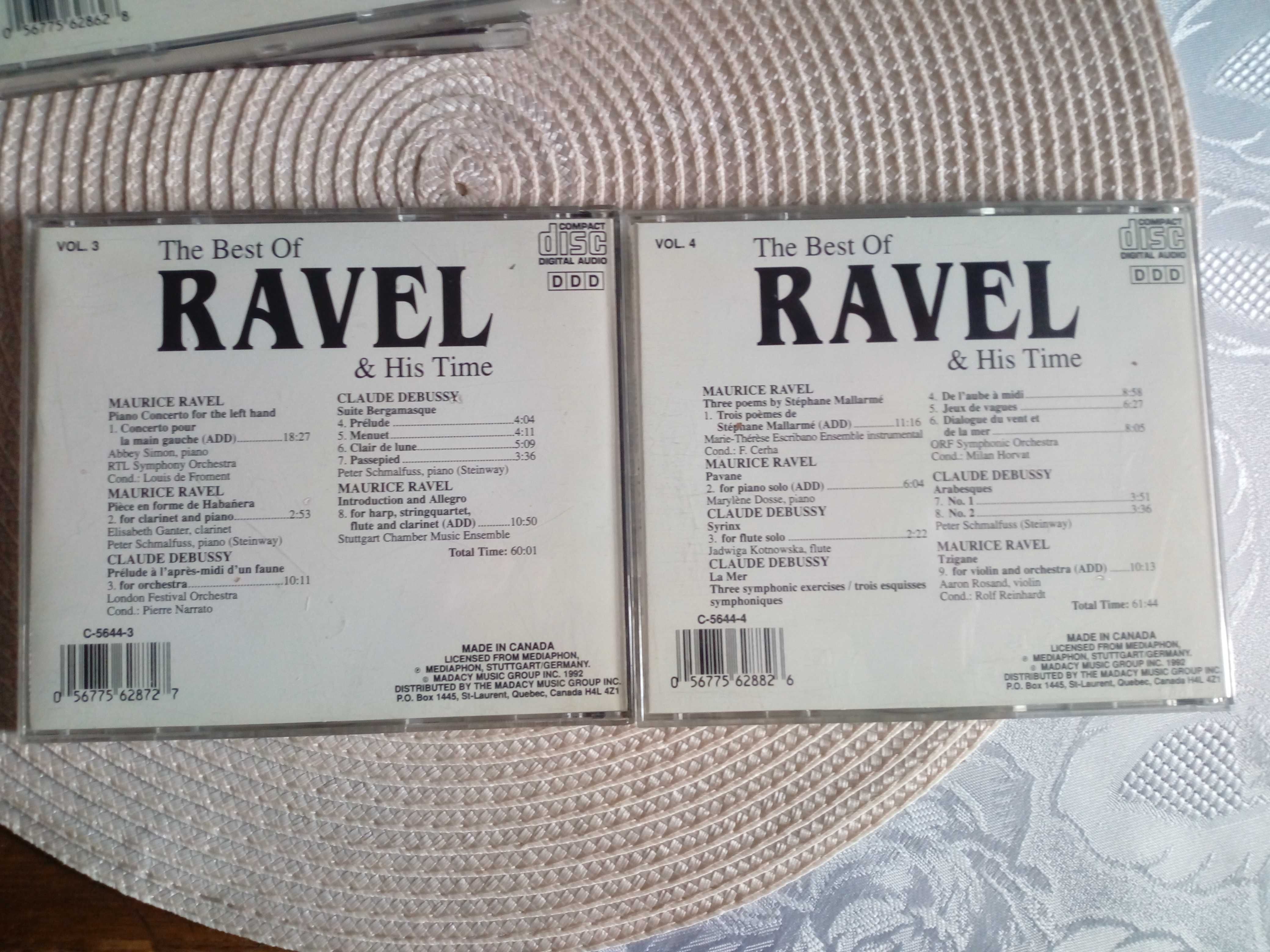Maurice Ravel komplet plyt CD