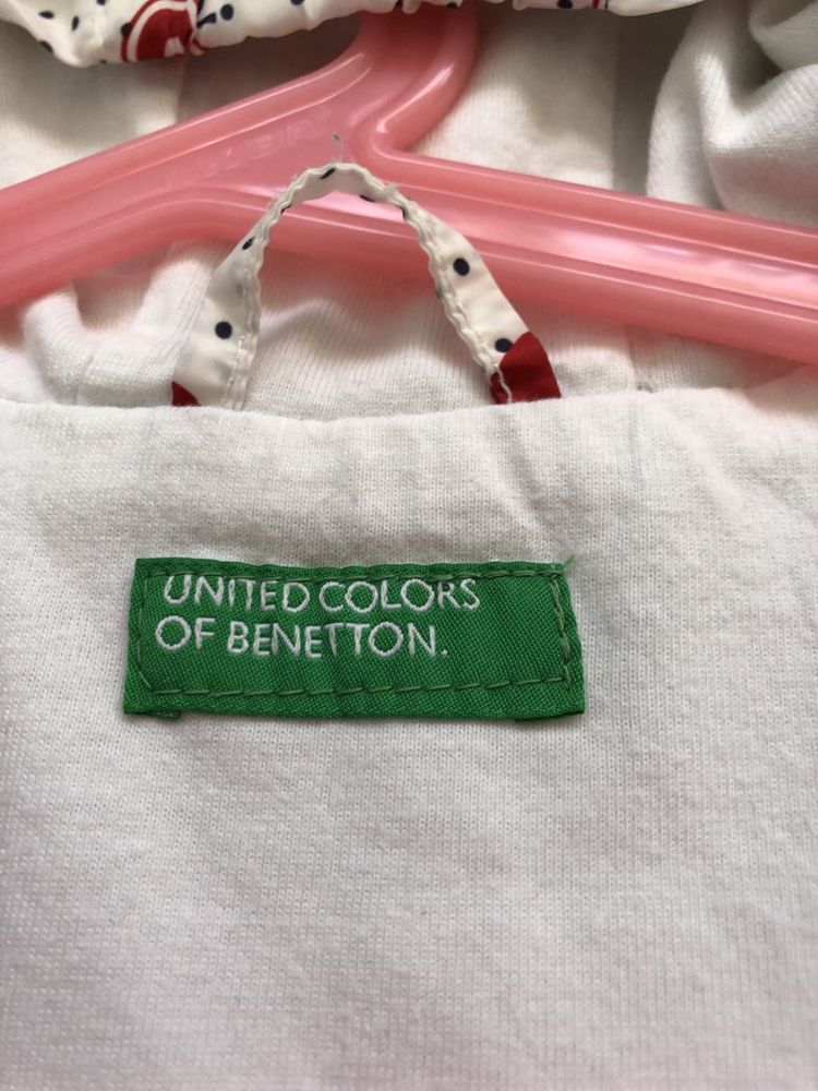Kurtka, płaszczyk przejściowa dla dziewczynki Benetton