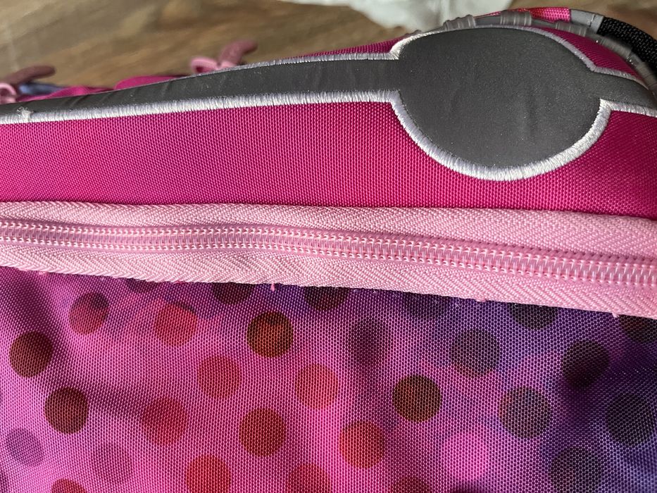 Tornister w kropki BEBE 20001 Topgal