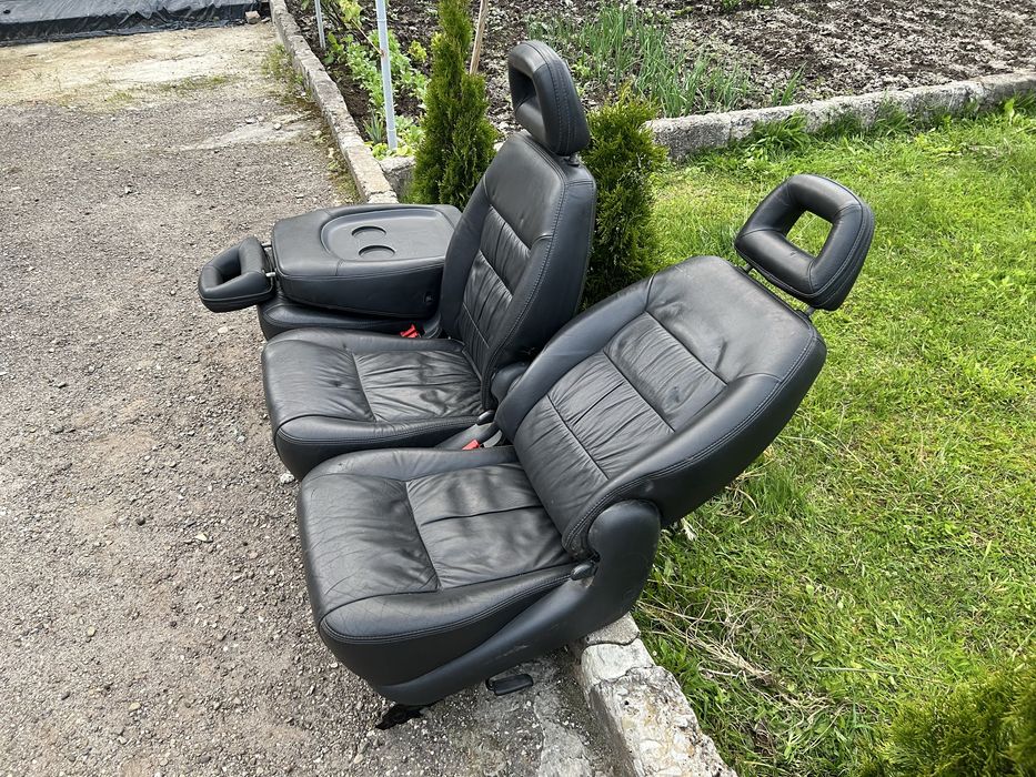 Сидіння eapace 4 сиденья vivaro trafic sprinter диван caddy vito шкіра