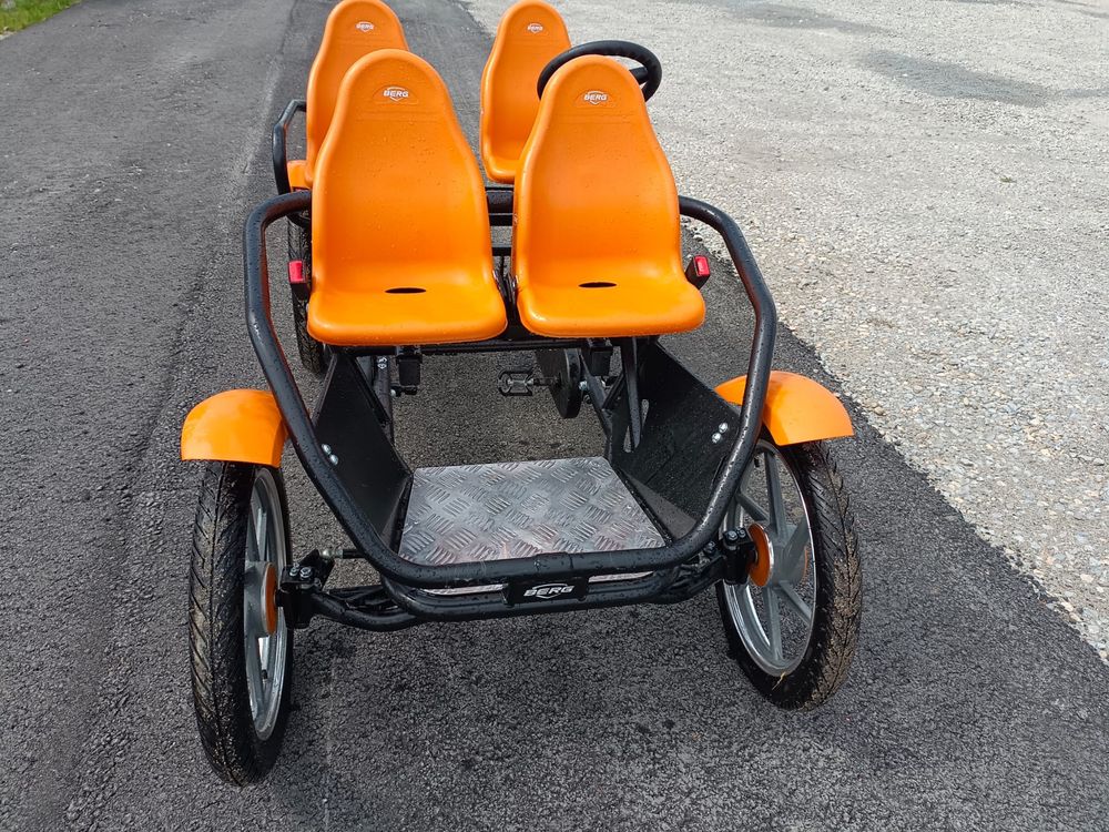 Berg Gokart na pedały - 4 osobowy do 225kg
