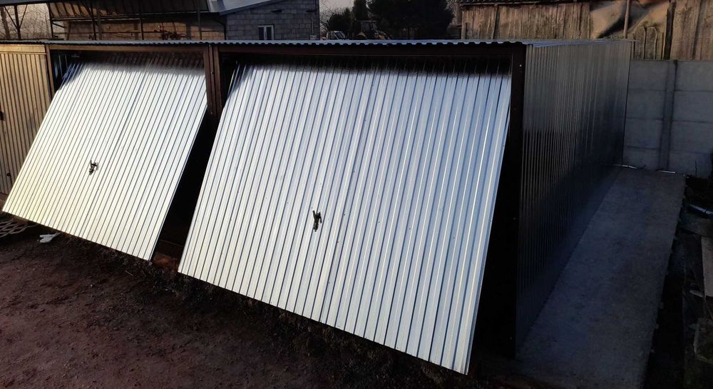 Garaż blaszany 6x5 Garaz blaszak Garaz blaszany 6x6 7x8 7x7 3x5 4x6